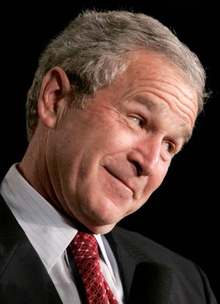 george w bush finger. George W. Bush – an