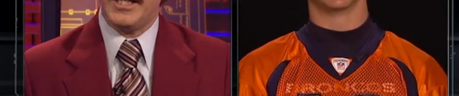 Ron Burgundy Conducts ESPN Interview with Peyton Manning (FULL VIDEO)