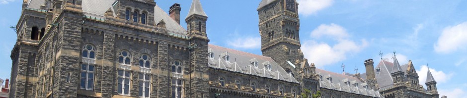 No Partisan Gridlock in Love of Georgetown University (VIDEOS)